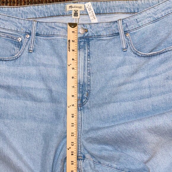 Madewell The Plus Perfect Vintage Jean in Fiore Wash, Size 28W‎ - Picture 13 of 15